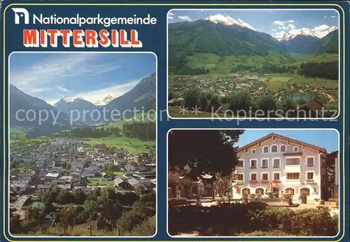 Mittersill Oberpinzgau Totalansicht Panorama Museum Kat. Mittersill