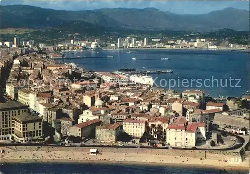 Ajaccio Vue generale aerienne sur la Ville Kat. Ajaccio