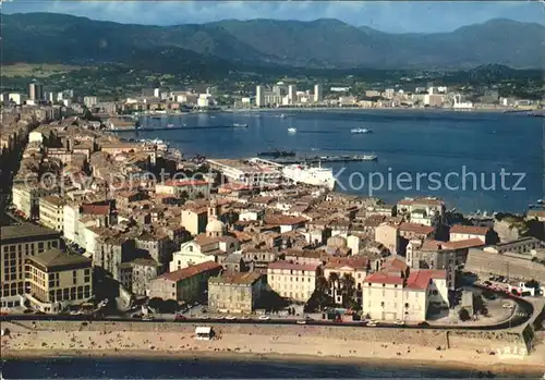 Ajaccio Vue generale aerienne sur la Ville Kat. Ajaccio