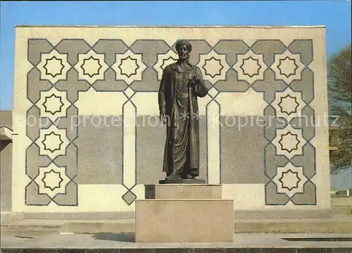 Bukhara The monument to Avicenna Kat. Bukhara