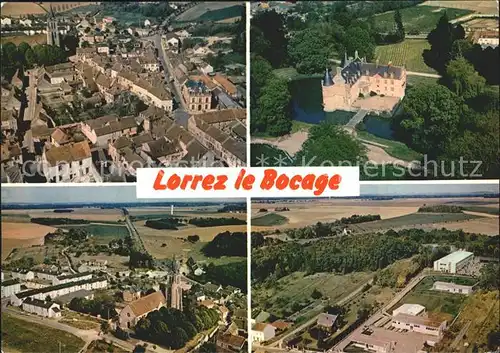 Lorrez le Bocage Preaux Vue aerienne Kat. Lorrez le Bocage Preaux