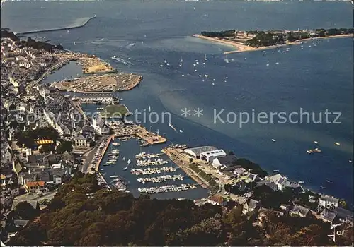 Le Croisic Vue aerienne d ensemble du port Kat. Le Croisic