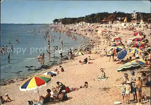 Saint Brevin l Ocean Loire Atlantique La plage vue de la Duchesse Anne Kat. Saint Brevin les Pins