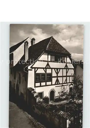 ueberlingen Bodensee Geburtshaus Heinrich Suso  Kat. ueberlingen