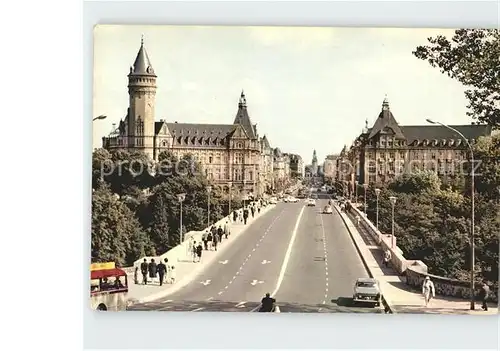 Luxembourg Luxemburg Pont Adolphe  Kat. Luxembourg