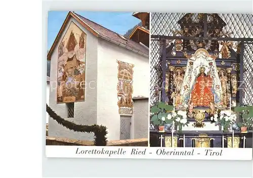 Ried Oberinntal Lorettokapelle  Kat. Ried im Oberinntal