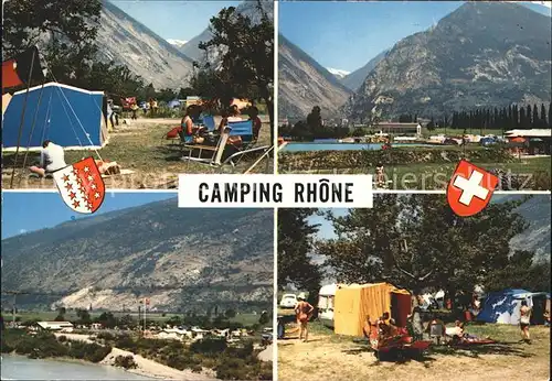Gampel Camping Rhone  Kat. Gampel