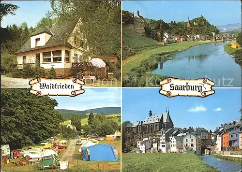 Saarburg Saar Landhaus Waldfrieden Camping  Kat. Saarburg