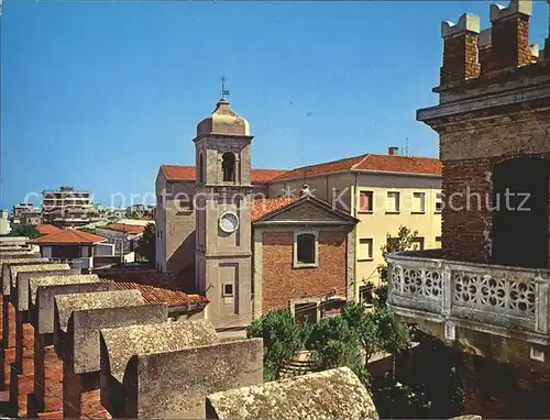 Cattolica Malatestiana Burg Kirche S. Apollinare  Kat. Cattolica