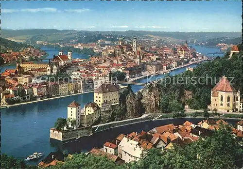 Passau Inn Donau Ilz Kat. Passau
