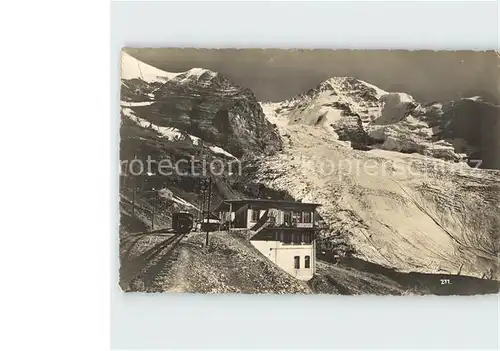 Jungfraubahn Station Eigergletscher Moench Kat. Jungfrau