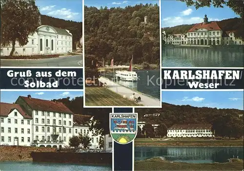 Karlshafen Bad Wappen Kurhaus Kat. Bad Karlshafen