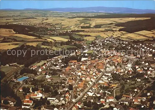 Neukirchen Knuellgebirge Fliegeraufnahme Kat. Neukirchen