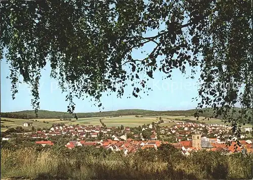Neukirchen Knuellgebirge Stadtansicht Kat. Neukirchen