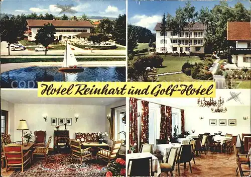 Prien Chiemsee Hotel Reinhart und Golf Hotel Kat. Prien a.Chiemsee