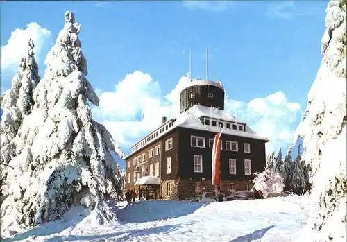 Winterberg Hochsauerland Kahler Asten mit Astenturm Kat. Winterberg