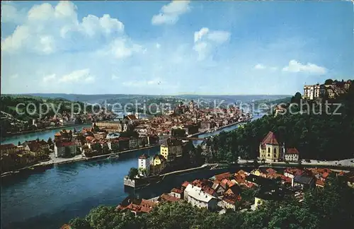 Passau Donau Ilz Inn Kat. Passau