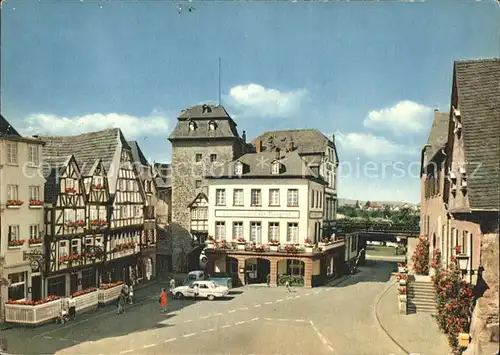 Linz Rhein Burgplatz Kat. Linz am Rhein