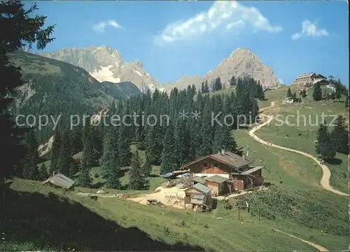 Garmisch Partenkirchen Kreuzalm Kreuzeckhaus Zugspitze Kat. Garmisch Partenkirchen