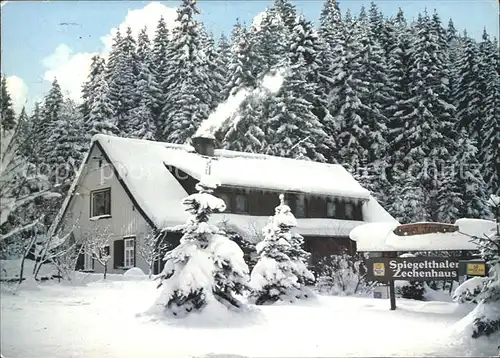 Wildemann Waldgaststaette Spiegelthaler  Zechenhaus Kat. Wildemann Harz