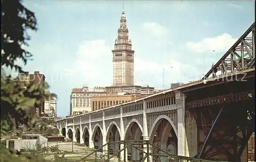 Cleveland Ohio Detroit Superior High Level Bridge Kat. Cleveland