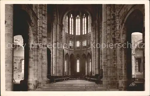 Mont Saint Michel Abbaye Le Choeur de la Basilique Kat. Pontorson