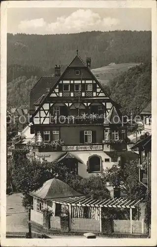 Alpirsbach Hotel Loewen Post Kat. Alpirsbach