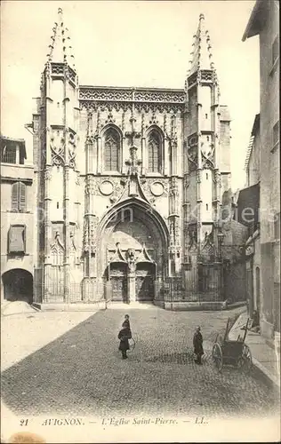 Avignon Vaucluse Eglise Saint Pierre Kat. Avignon