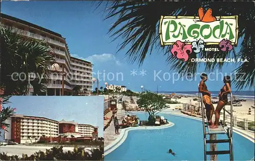 Ormond Beach Pagoda Resort Motel Swimmingpool Kat. Ormond Beach