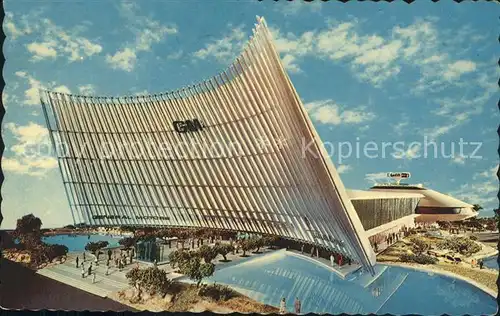 New York City Worlds Fair 1964 General Motors Futurama Building / New York /