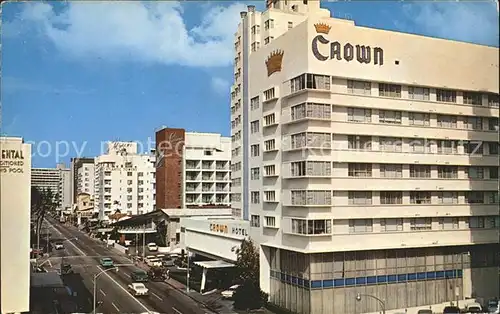 Miami Beach Looking North along Collins Avenue Kat. Miami Beach