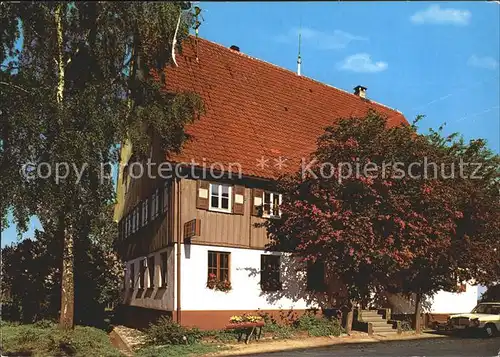 Moenchhof Kaisersbach Gasthof Pension Zum Loewen Kat. Kaisersbach