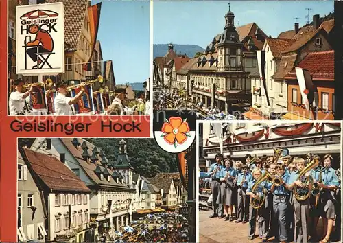 Geislingen Steige Geislinger Hock Strassenfest Details Kat. Geislingen an der Steige