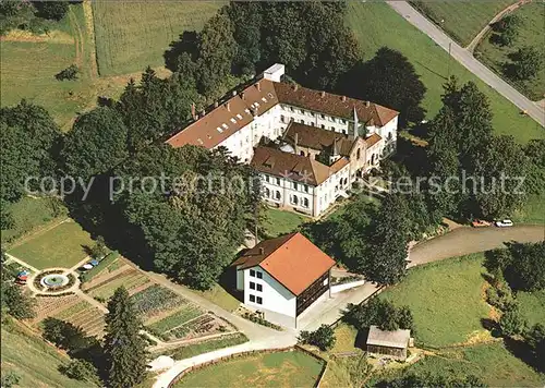 Neusatzeck Josef Baeder Haus Fliegeraufnahme Kat. Buehl