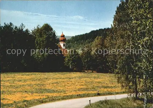 Ayrhof Pension Gasthaus Tremml Kirchturm Kat. Kollnburg