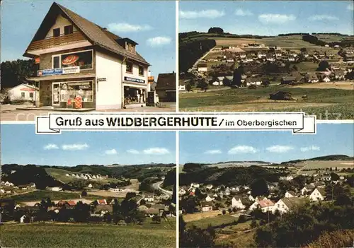 Reichshof Wildbergerhuette Teilansichten Panorama Kat. Reichshof