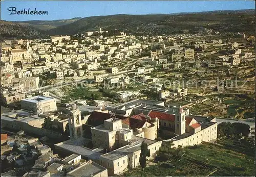 Bethlehem Yerushalayim The City of David aerial view Kat. Bethlehem