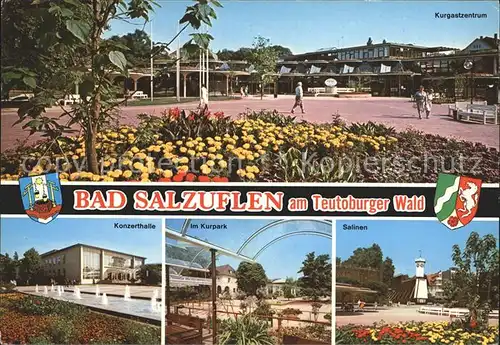 Bad Salzuflen Kurgastzentrum Konzerthalle Kurpark Salinen Wappen Kat. Bad Salzuflen