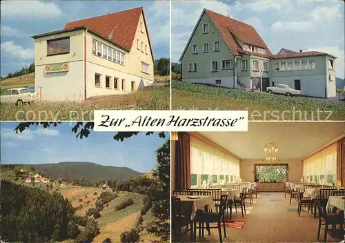 Freiheit Harz Berggaststaette Pension Zur Alten Harzstrasse Kat. Osterode am Harz