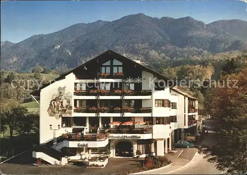 Kochel See Hotel Restaurant Alpenhof Postillion Kat. Kochel a.See