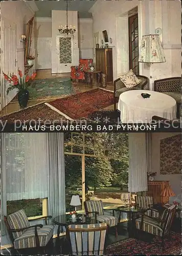 Bad Pyrmont Haus Bomberg Pension Kat. Bad Pyrmont