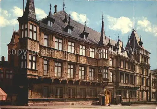 Luxembourg Luxemburg Palais Grand Ducal Kat. Luxembourg