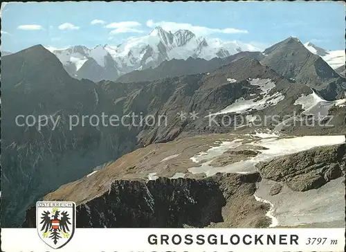 Grossglockner Gebirgspanorama Kat. Heiligenblut