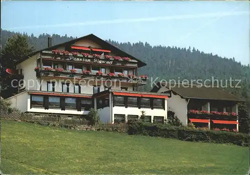 Buhlbach Obertal Hotel-Pension Sigwart / Baiersbronn /Freudenstadt LKR