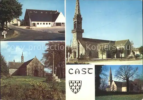 Cast Place Eglise et les Chapelles de St Gildas et Quillidoare Kat. Cast