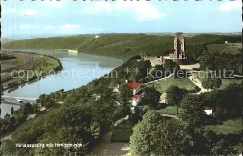 Hohensyburg mit Hengsteysee Denkmal Kat. Dortmund