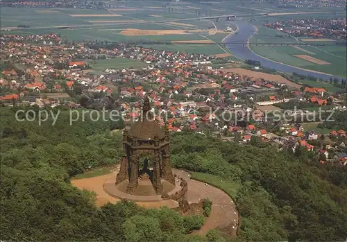 Porta Westfalica Kaiser Wilhelm Denkmal Kat. Porta Westfalica