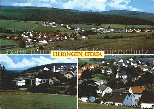 Herfa Teilansichten Kat. Heringen (Werra)