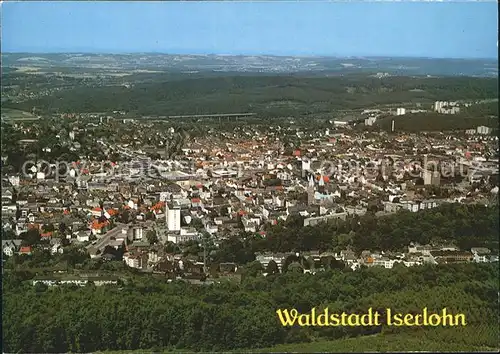 Iserlohn Panorama Waldstadt Kat. Iserlohn