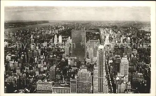 New York City Blick vom Empire-State-Building / New York /